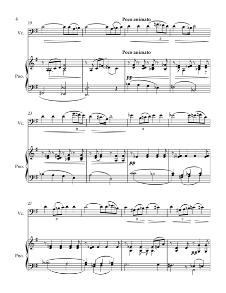 Gondoliera Piano scores gallery preview page 4