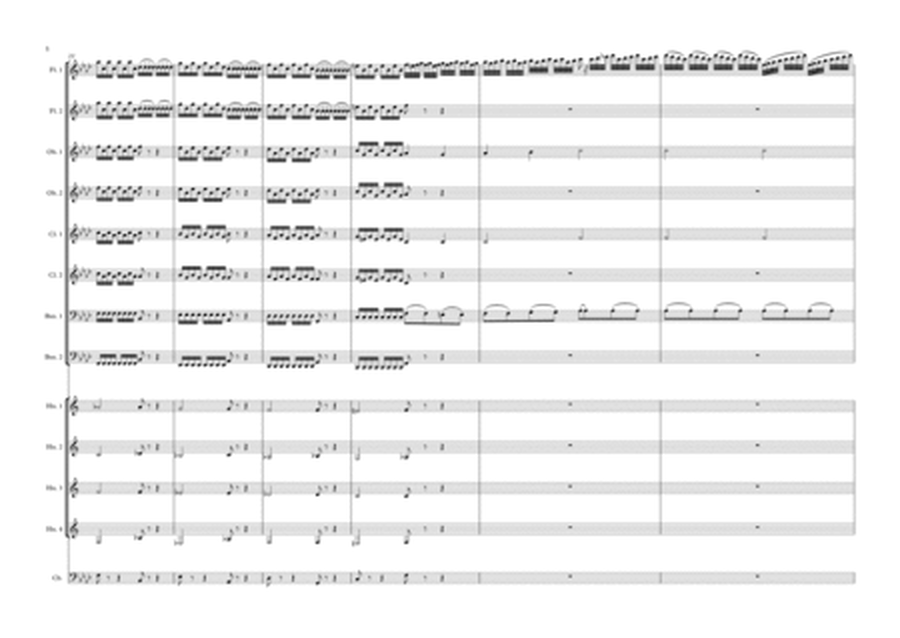 "Winter" from The Four Seasons arranged for Chamber Wind Ensemble & Bass image number null