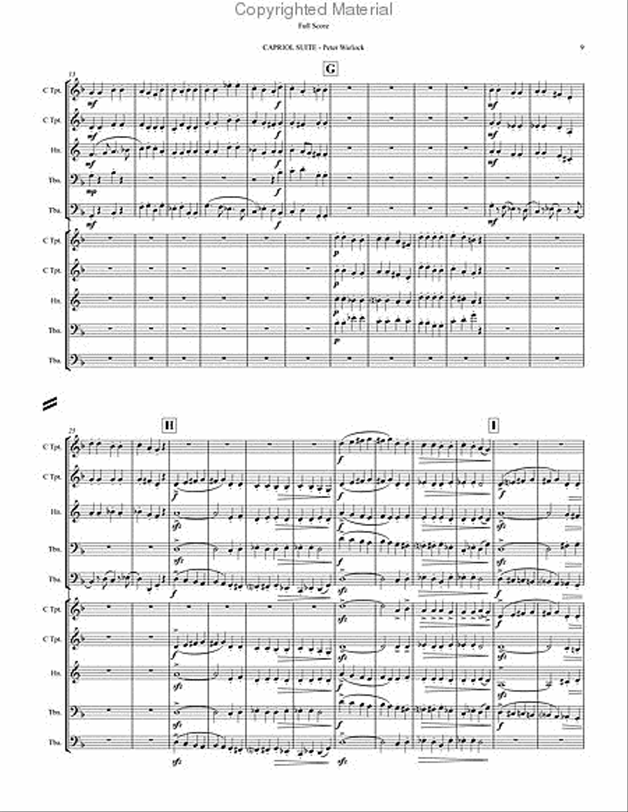Capriol Suite Score scores gallery preview page 7