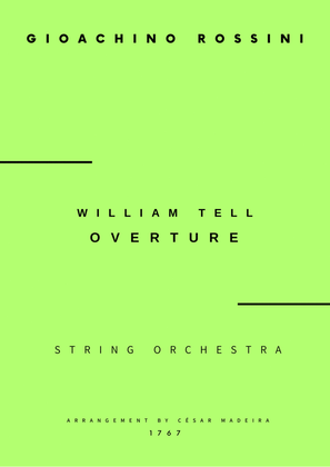 Book cover for William Tell Overture - String Orchestra (Full Score) - Score Only