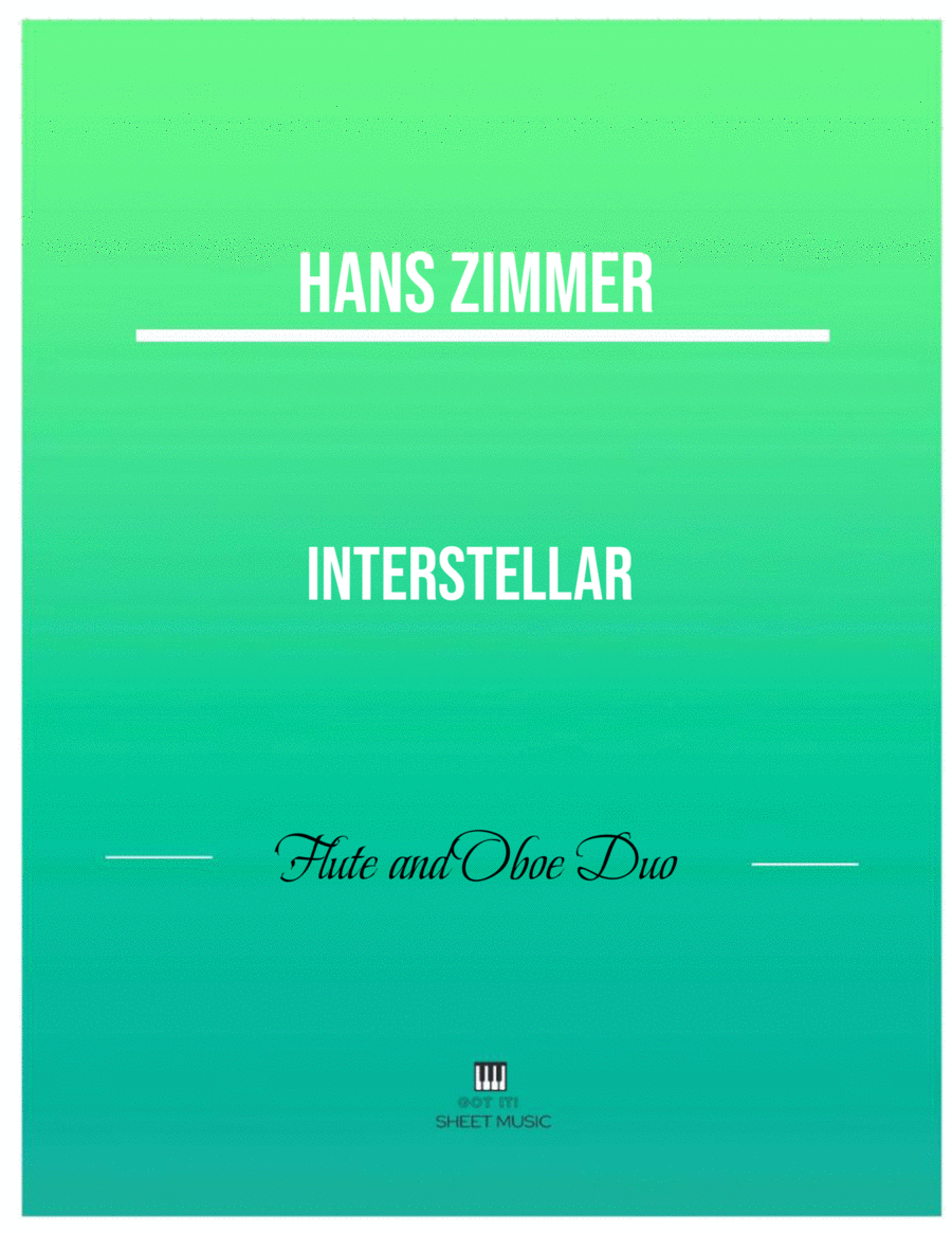 Interstellar Woodwind Duet scores gallery preview page 1