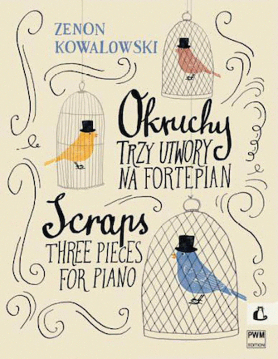 Scraps: Three Pieces For Piano Piano Solo scores gallery preview page 1