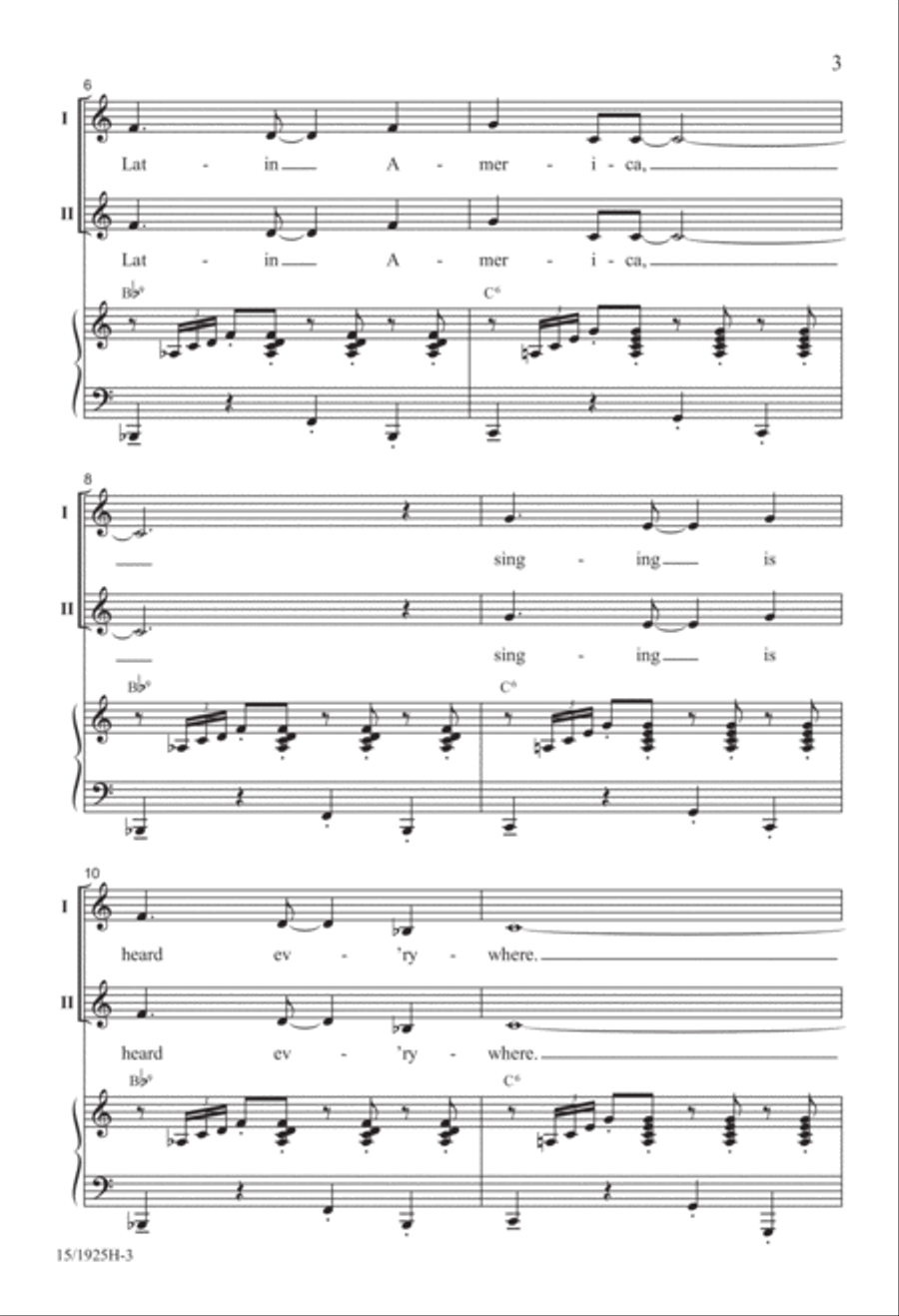 Latin American Christmas Latin American Christmas 2-Part scores gallery preview page 3