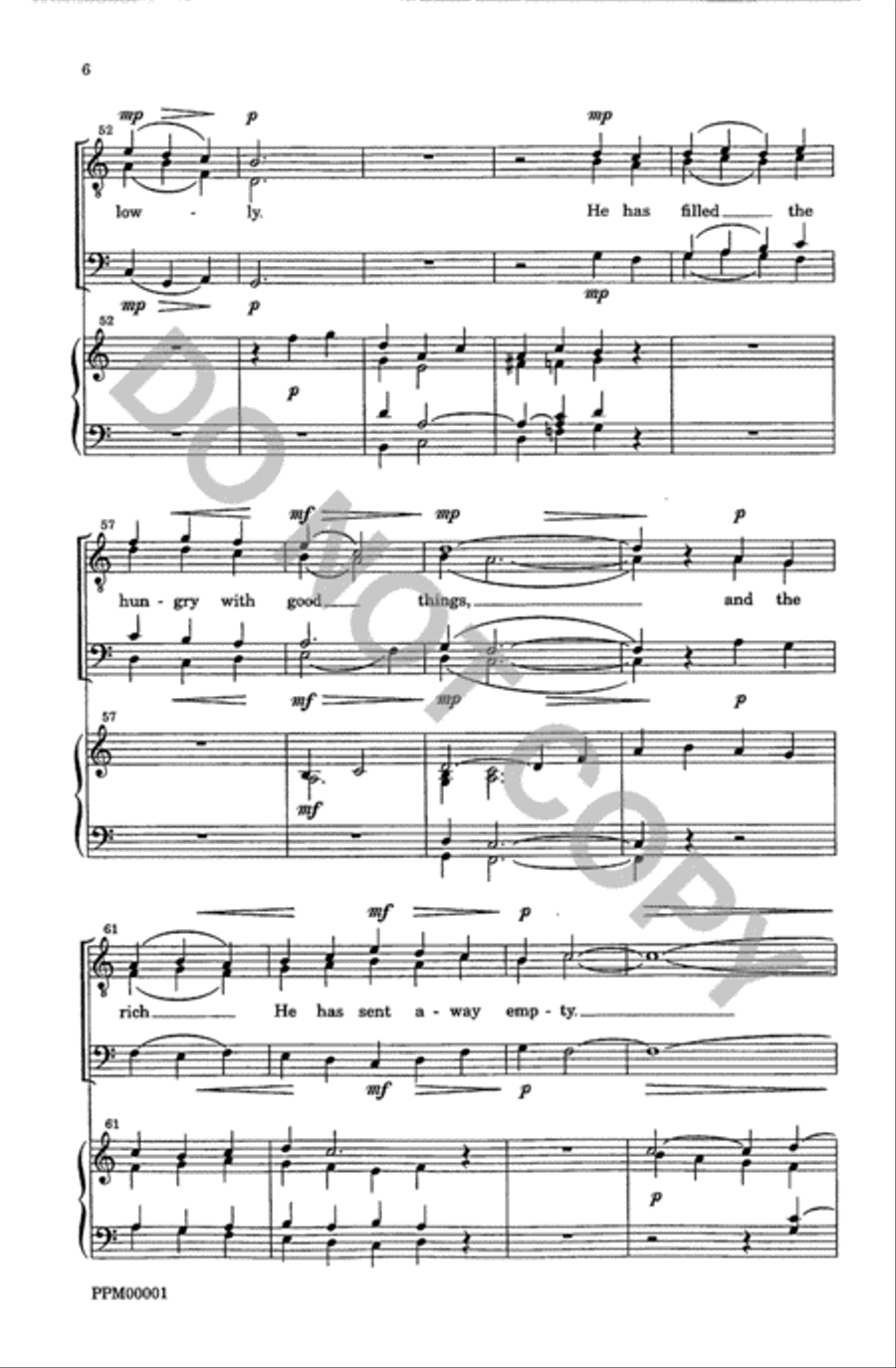 Magnificat and Nunc Dimittis (Walsingham Service) TTBB scores gallery preview page 8