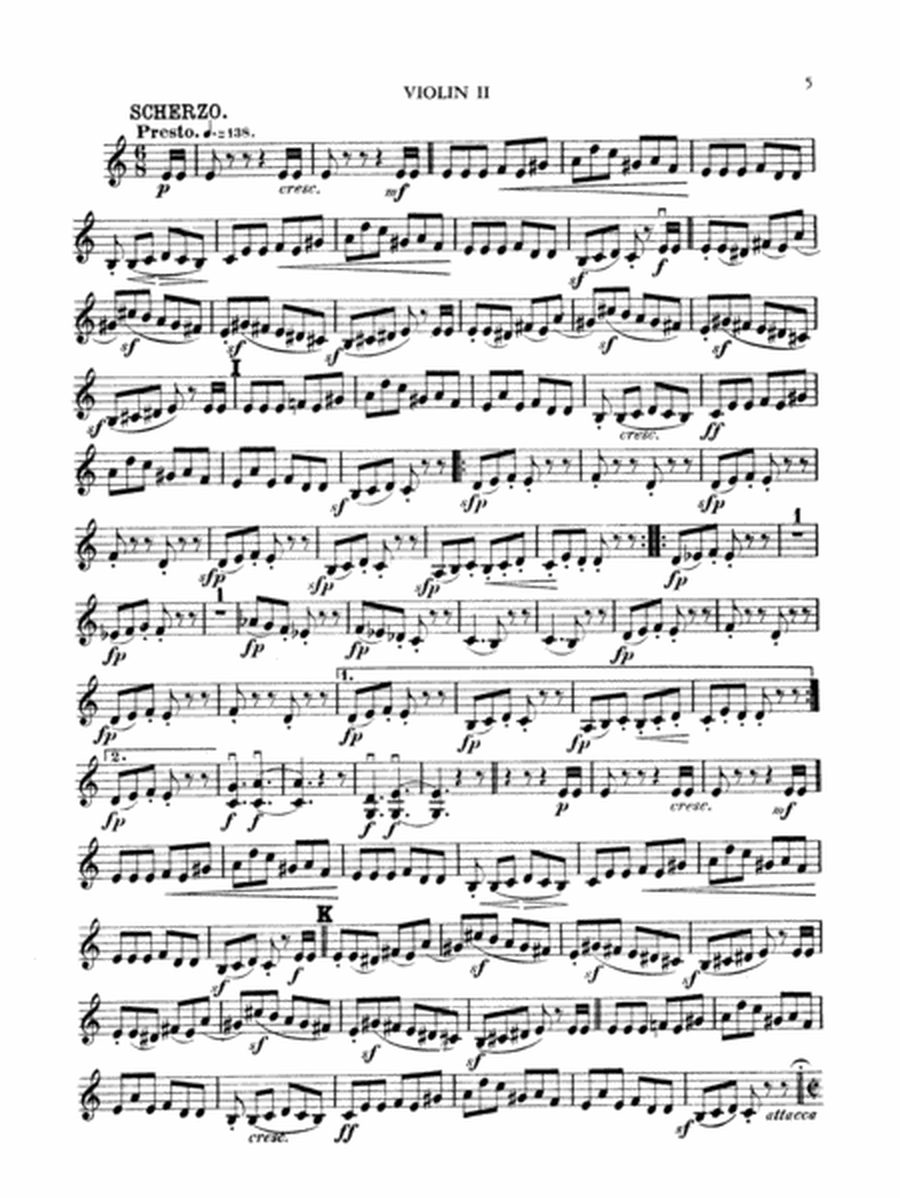 String Quartets, Op. 41, Nos. 1, 2 & 3: 2nd Violin