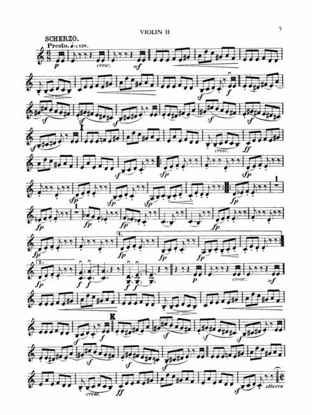 String Quartets, Op. 41, Nos. 1, 2 & 3: 2nd Violin