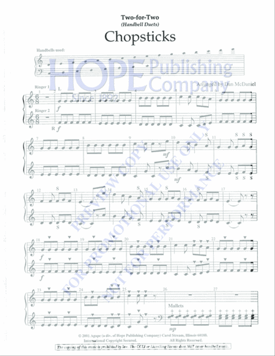 Two-For-Two Percussion scores gallery preview page 4