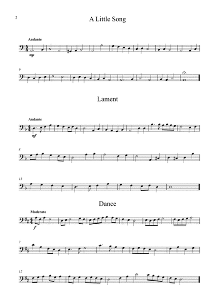 Twenty Lyrical Studies for Double Bass image number null