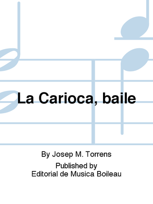 Book cover for La Carioca, baile