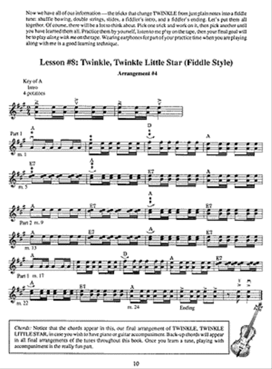 Children's Fiddling Method Volume 1 Violin scores gallery preview page 2