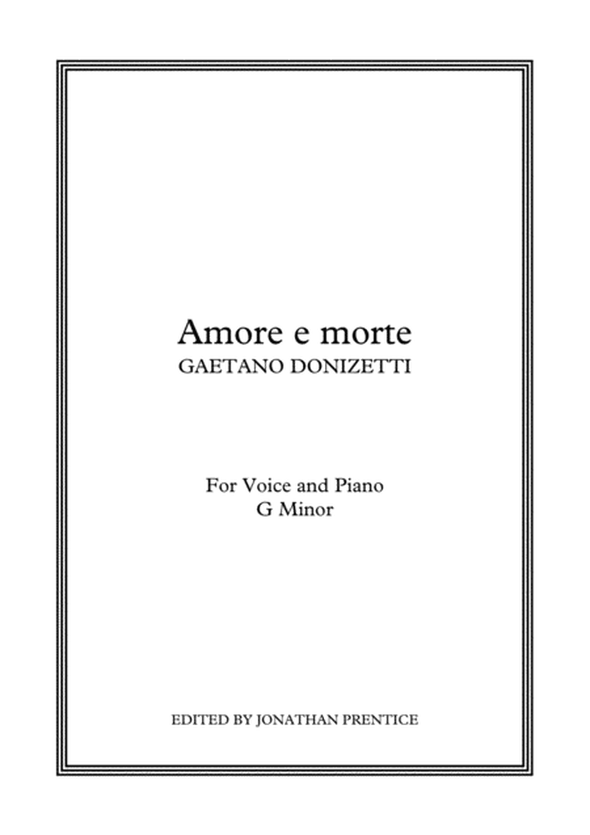 Amore e morte (G Minor) image number null