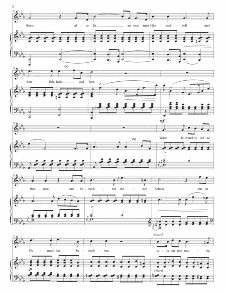 SCHUMANN: Er, der Herrlichste von Allen, Op. 42 no. 2 (transposed to E-flat major)