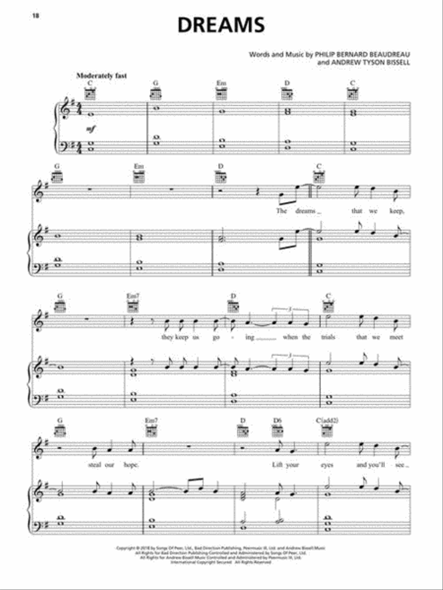 Abominable Abominable Piano, Vocal, Guitar scores gallery preview page 6