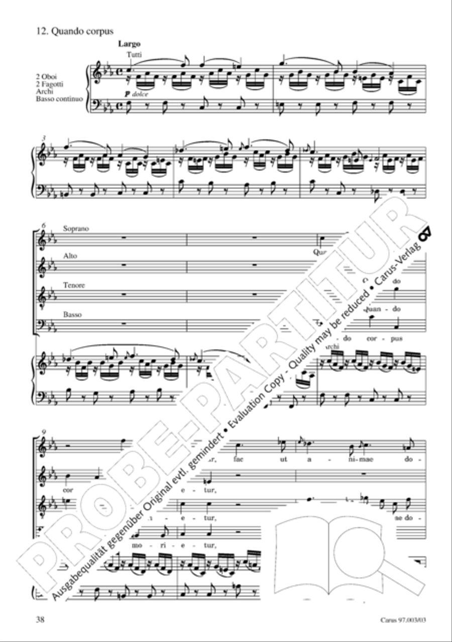 Stabat mater Stabat mater 4-Part scores gallery preview page 39