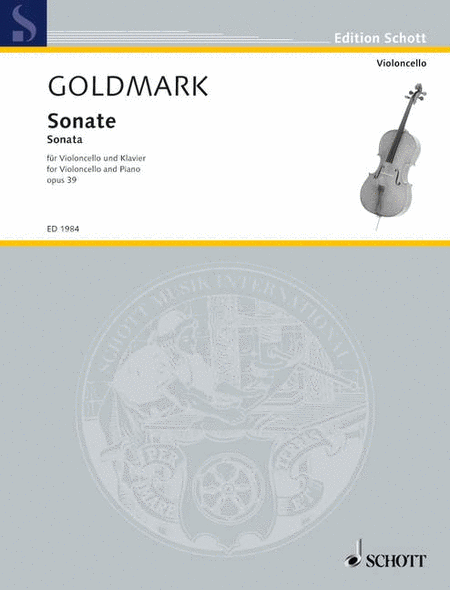 Goldmark C Sonate Op39 (fk)