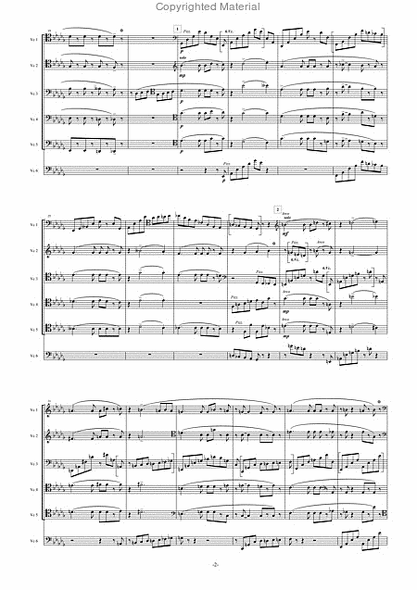 Bossa nova philharmonica fur 6 (5) Celli