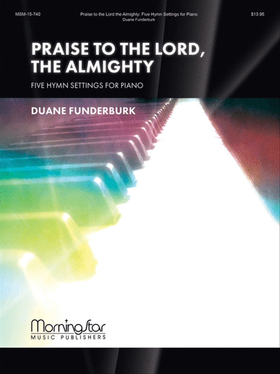 Praise to the Lord, the Almighty: Five Hymn Settings for Piano Piano Solo scores gallery preview page 1