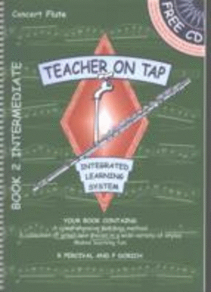 Book cover for Teacher On Tap Flute Book 2 Book/CD