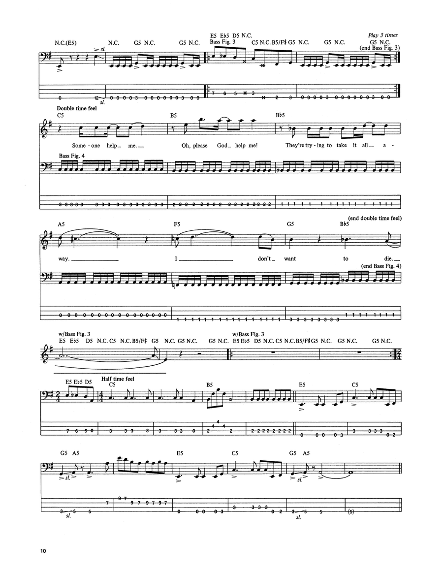 Ride The Lightning Acoustic Guitar scores gallery preview page 3