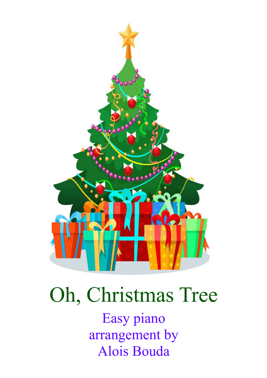 Oh, Christmas Tree / (Oh, Tannenbaum) Piano Solo scores gallery preview page 1