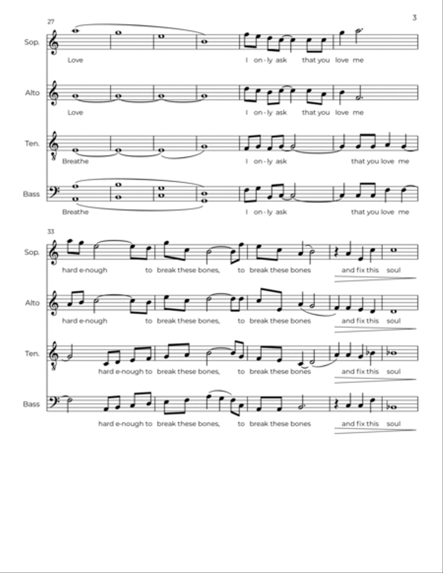 Somber/Condition 4-Part scores gallery preview page 3