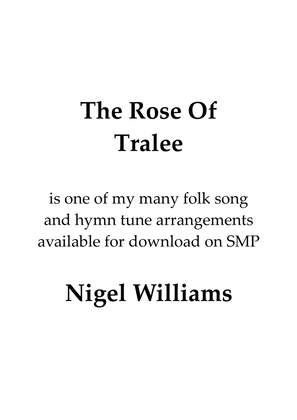 The Rose Of Tralee, for Clarinet Duet and Piano