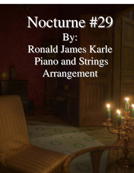 Nocturne #29 Arrangement for Piano and Strings image number null
