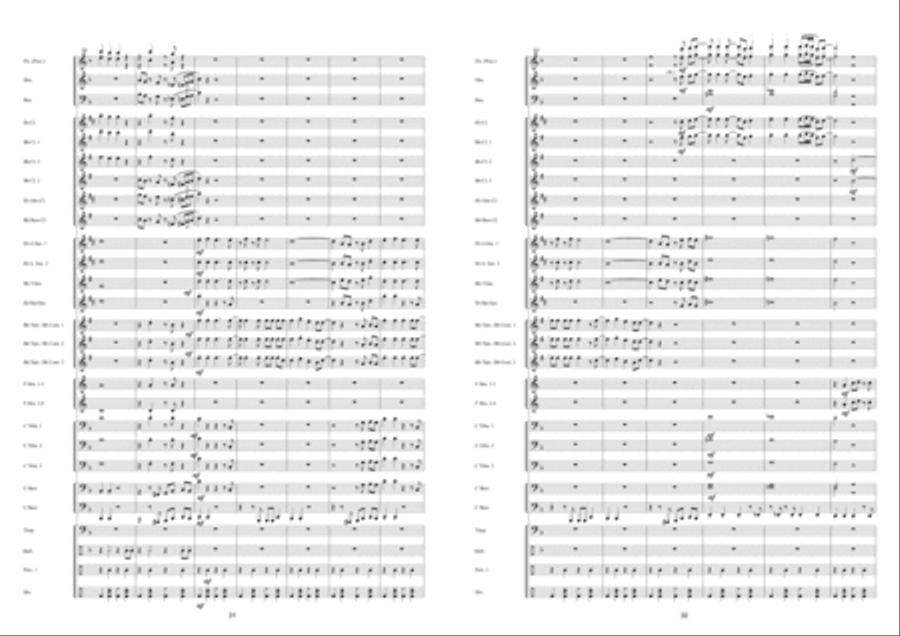 The Billy Joel Songbook Fanfare Band scores gallery preview page 17