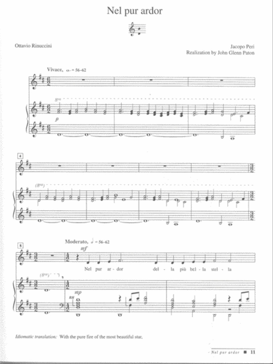 Italian Arias of the Baroque and Classical Eras Voice Solo scores gallery preview page 3