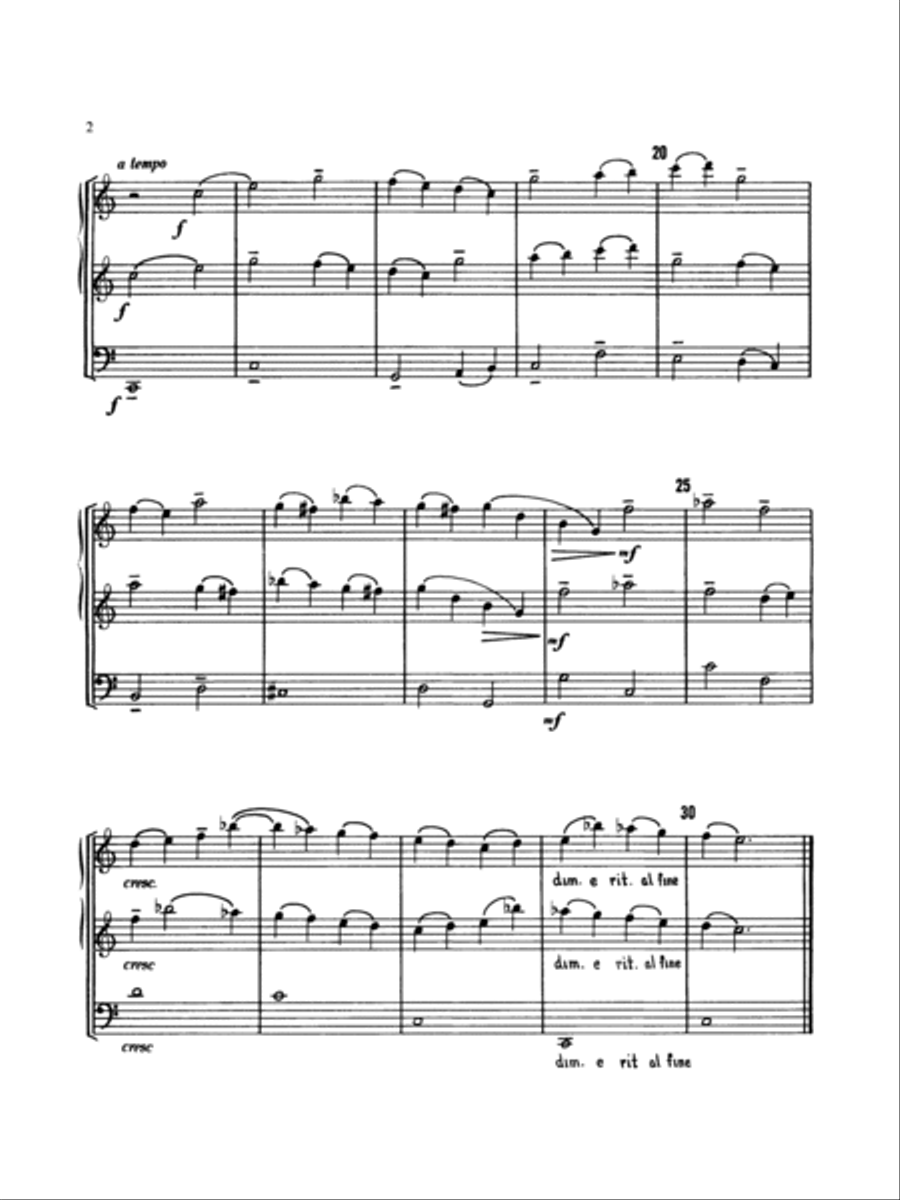Suite for Diverse High and Low Instruments Bassoon scores gallery preview page 3