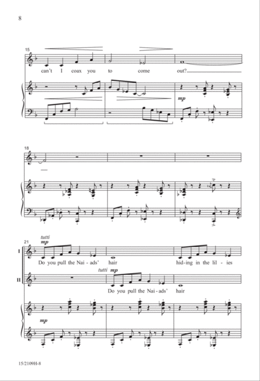Songs from the Shore Songs from the Shore 2-Part scores gallery preview page 8