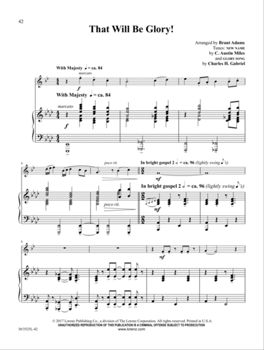 Trumpet Solos for Worship, Vol. 3 image number null