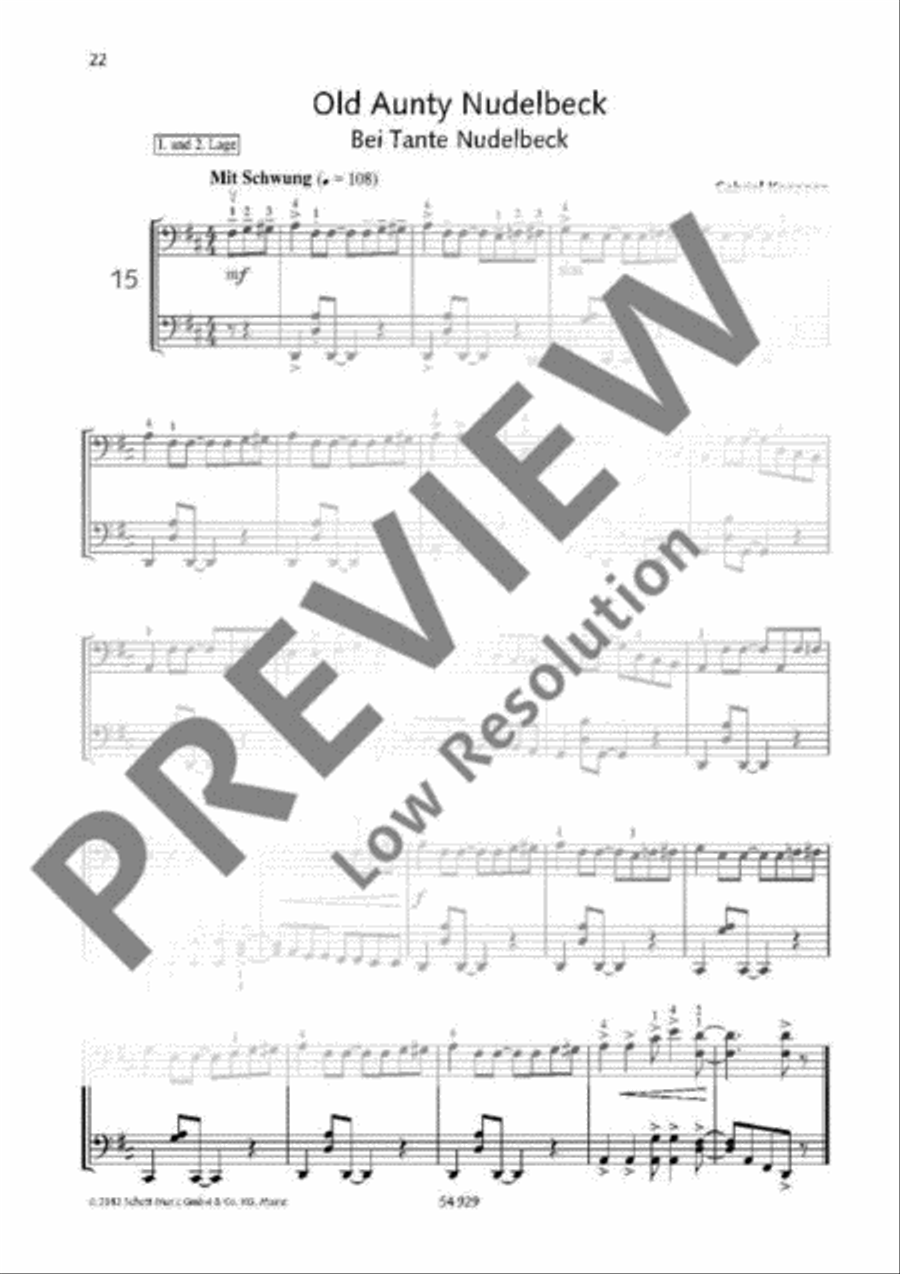 Position Fun Cello scores gallery preview page 21