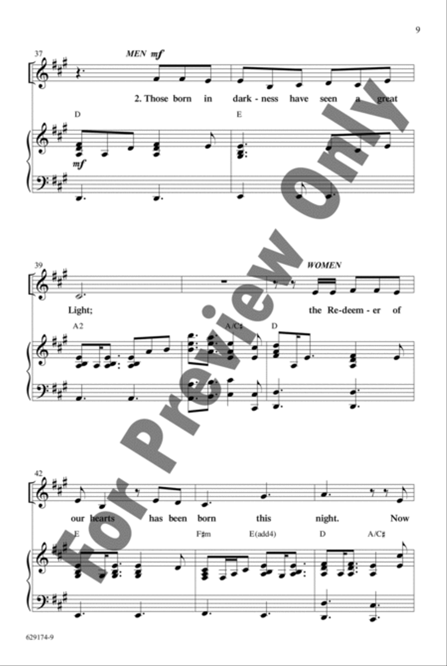 Noel, Christ Is Born! - Choral Book Unison Choir scores gallery preview page 12