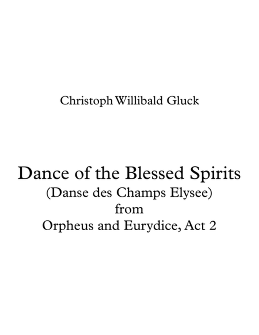 Dance of the Blessed Spirits from Orpheus and Eurydice image number null