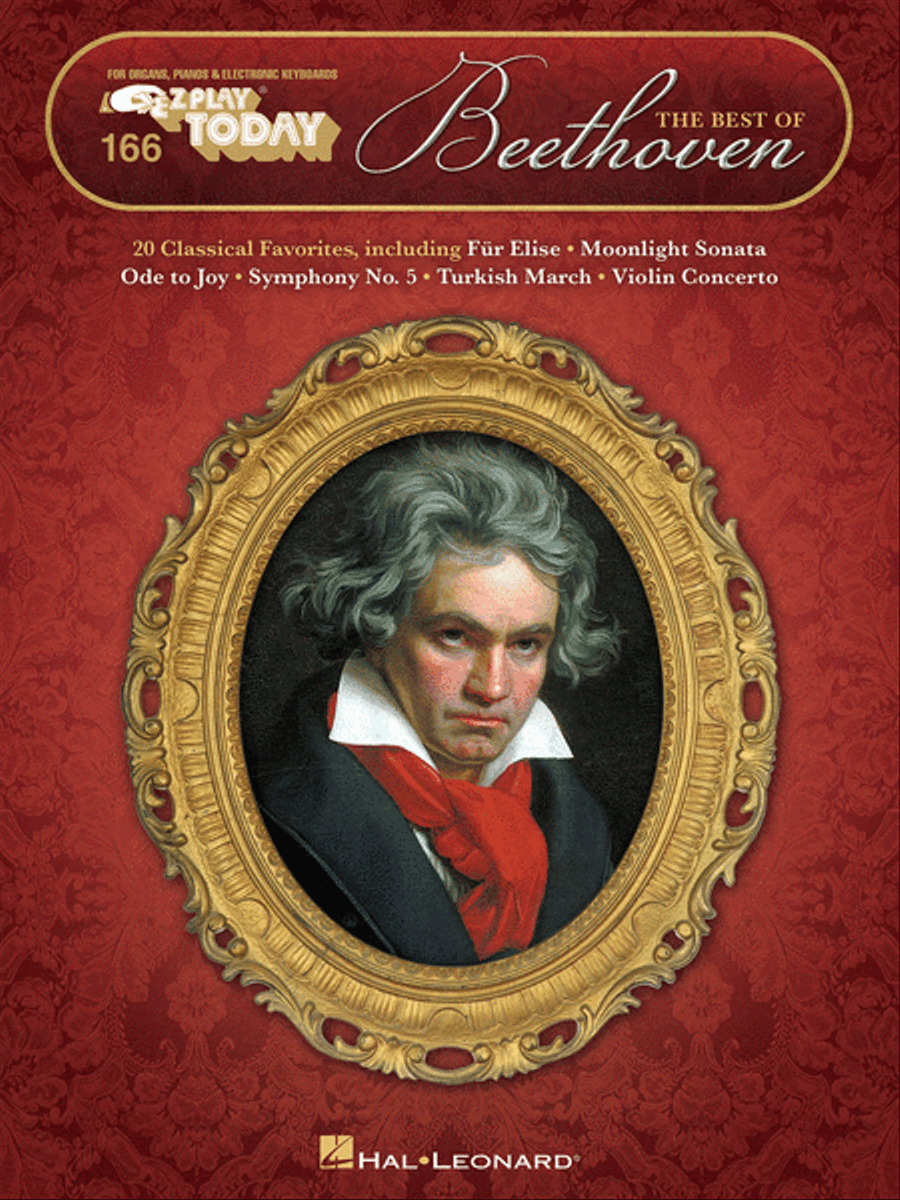 The Best of Beethoven Electronic Keyboard scores gallery preview page 1