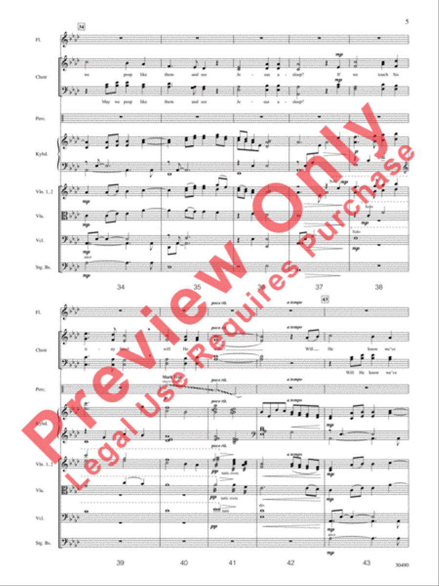 How Far Is It to Bethlehem? Choir scores gallery preview page 6