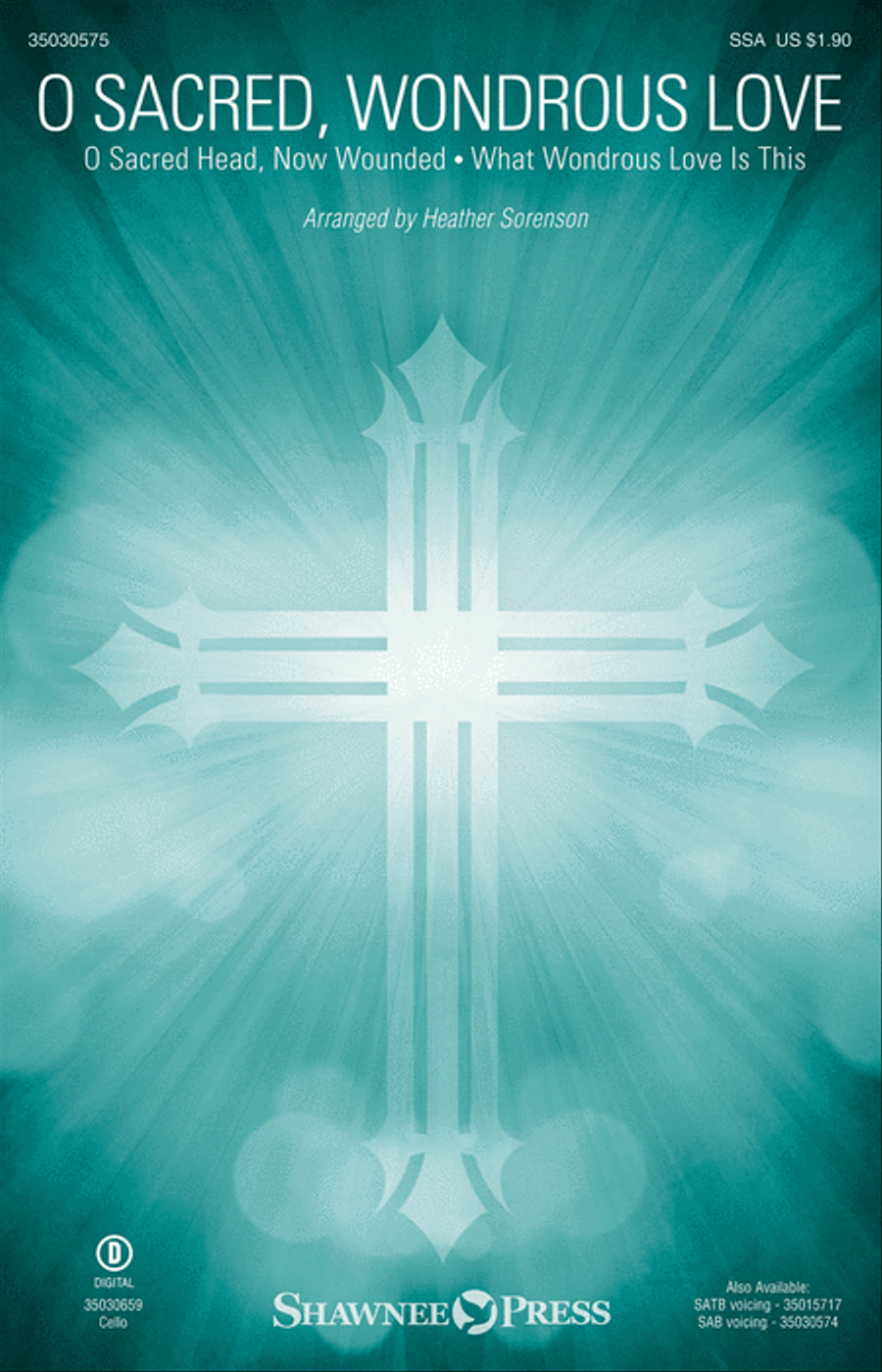 O Sacred, Wondrous Love SSA scores gallery preview page 1
