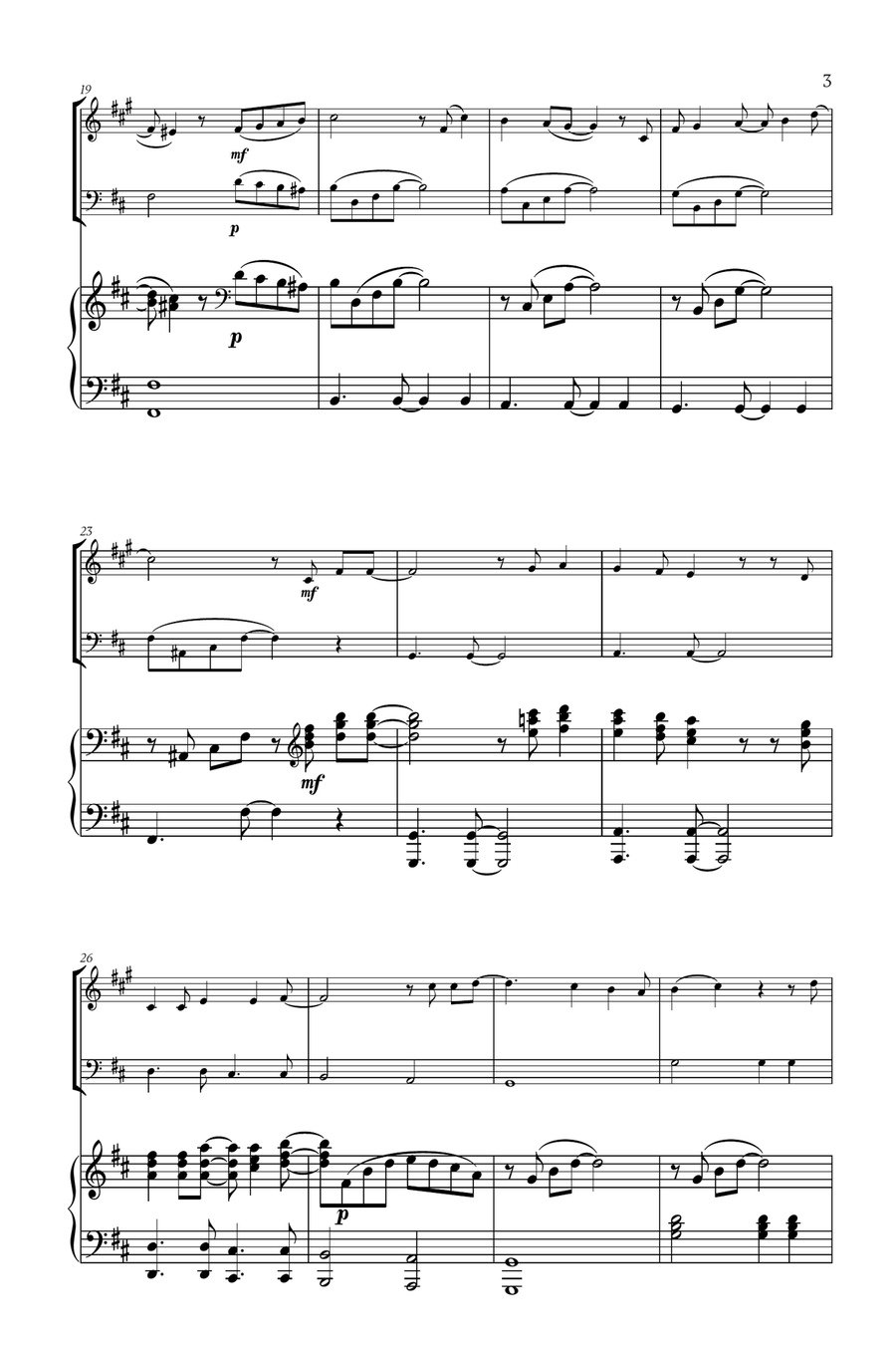 Mary, Did You Know? Mary, Did You Know? Brass Duet scores gallery preview page 3