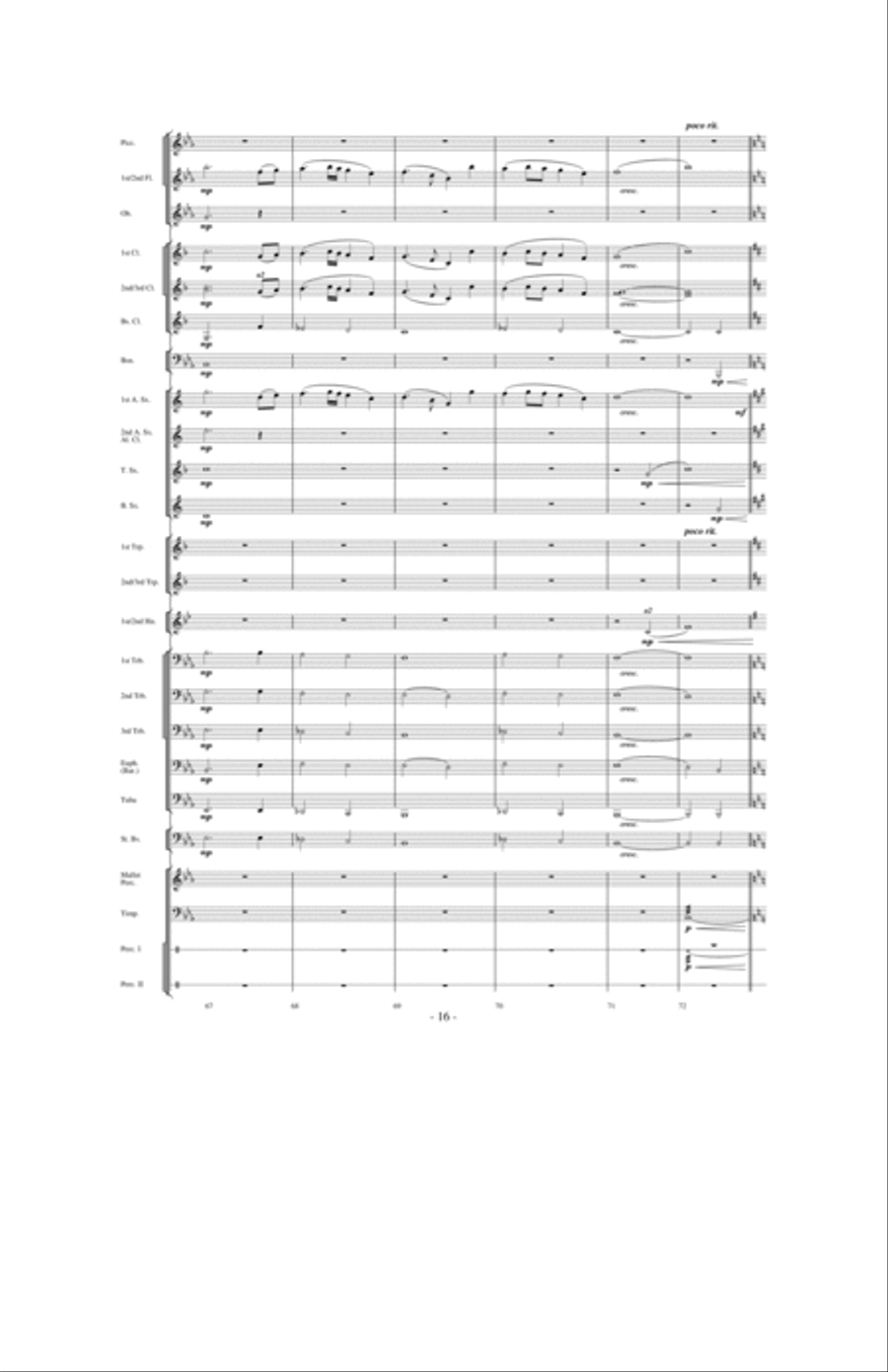 Where Eagles Soar Where Eagles Soar Concert Band scores gallery preview page 15