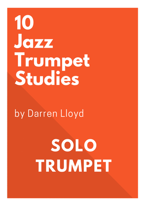 Book cover for 10 Jazz Trumpet Studies