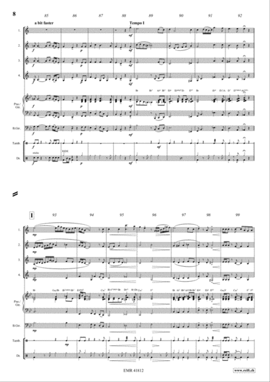 Fascinatin' Gospels Trumpet scores gallery preview page 8