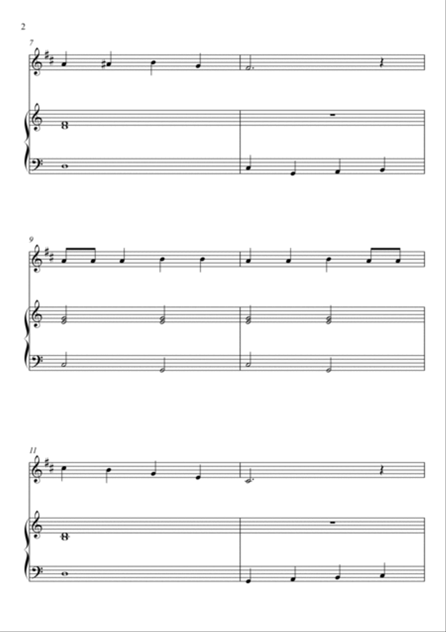 Rockin' Around The Christmas Tree Tenor Saxophone scores gallery preview page 2