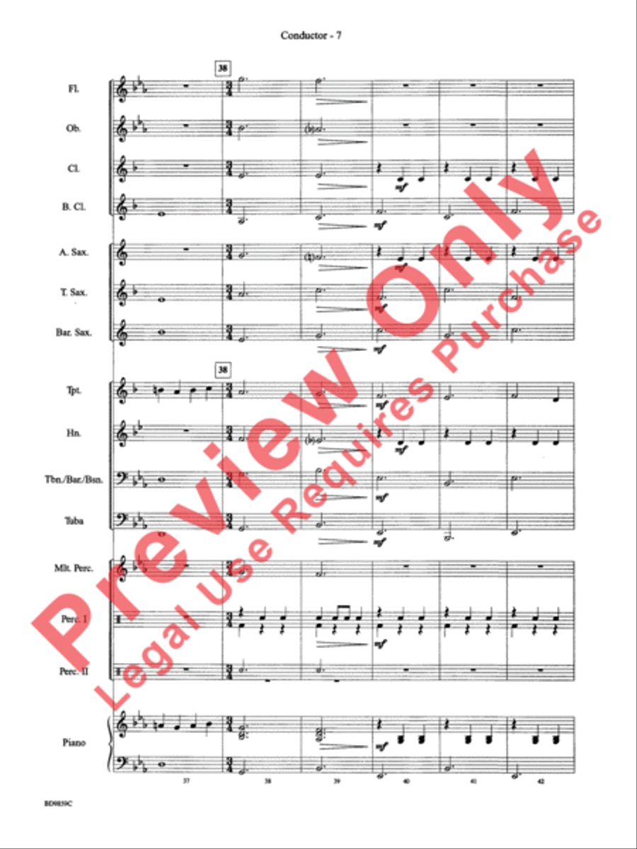 Classic Bits & Pieces (based on Favorite Classic Themes) Concert Band scores gallery preview page 9