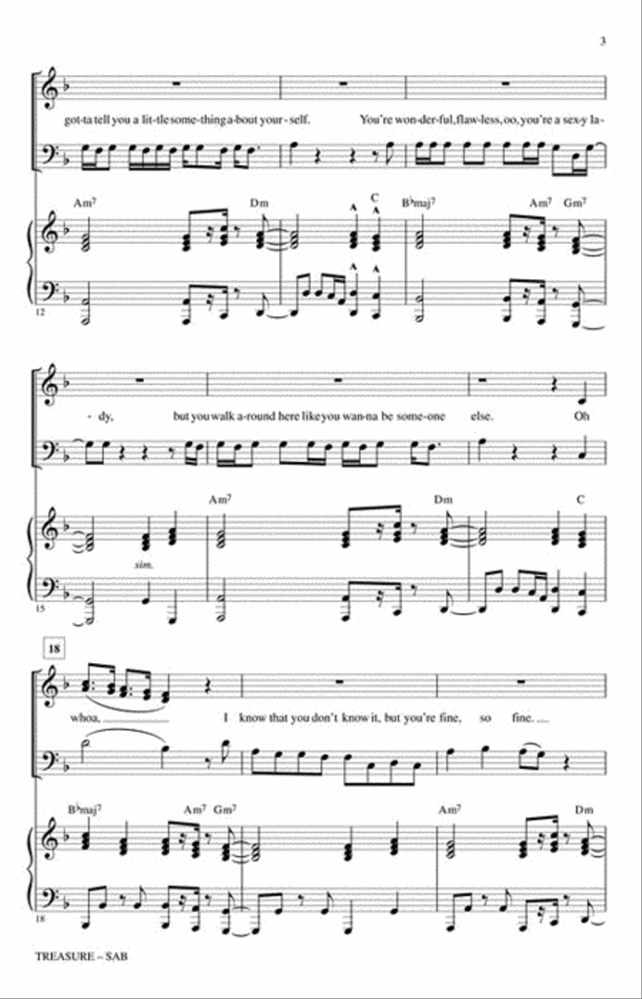 Treasure 3-Part scores gallery preview page 3