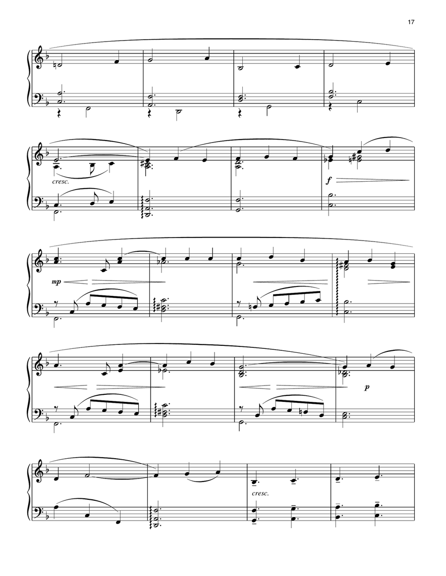 The Christmas Waltz [Jazz version] (arr. Phillip Keveren) Piano Solo scores gallery preview page 2