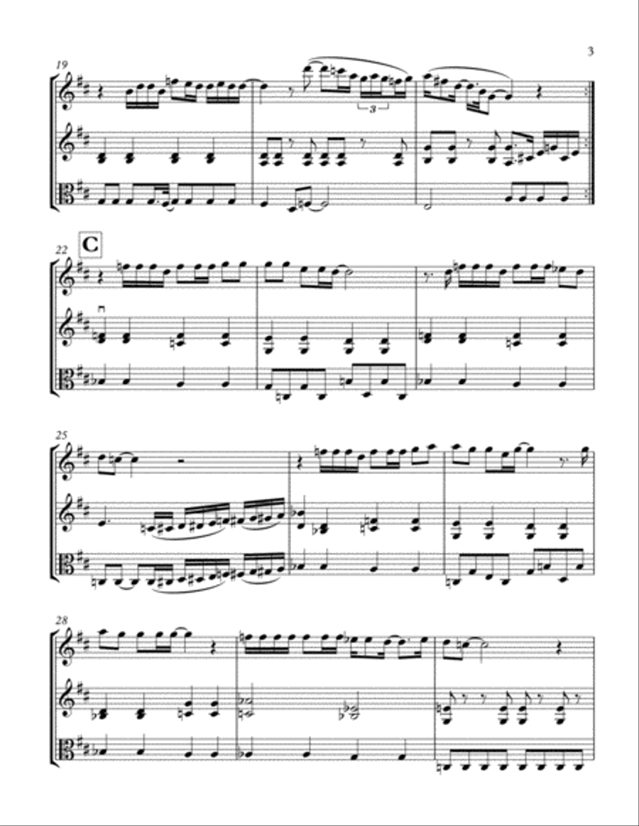 Maybe I'm Amazed String Trio scores gallery preview page 4