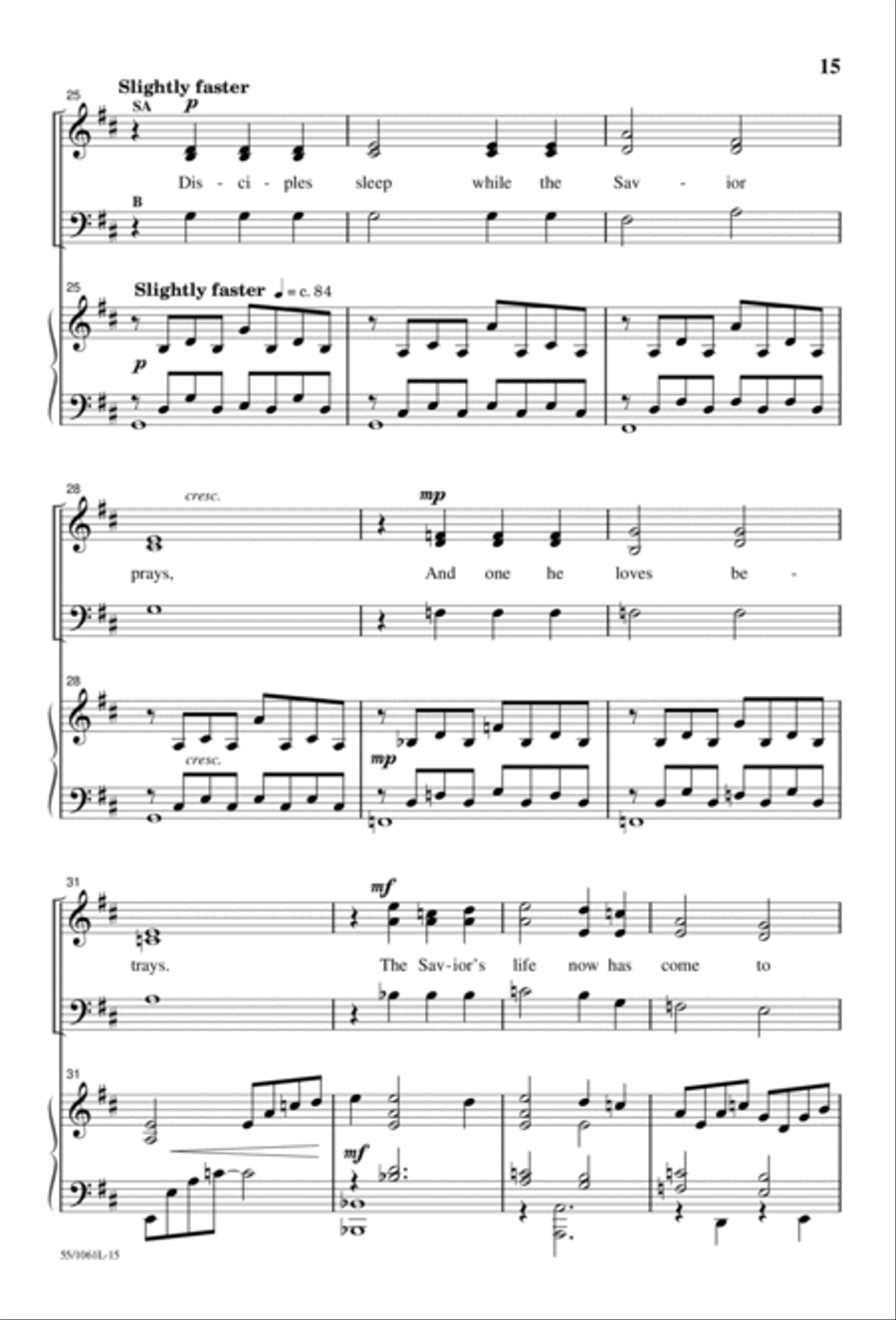 Risen Indeed! (Digital Download) Choir scores gallery preview page 13