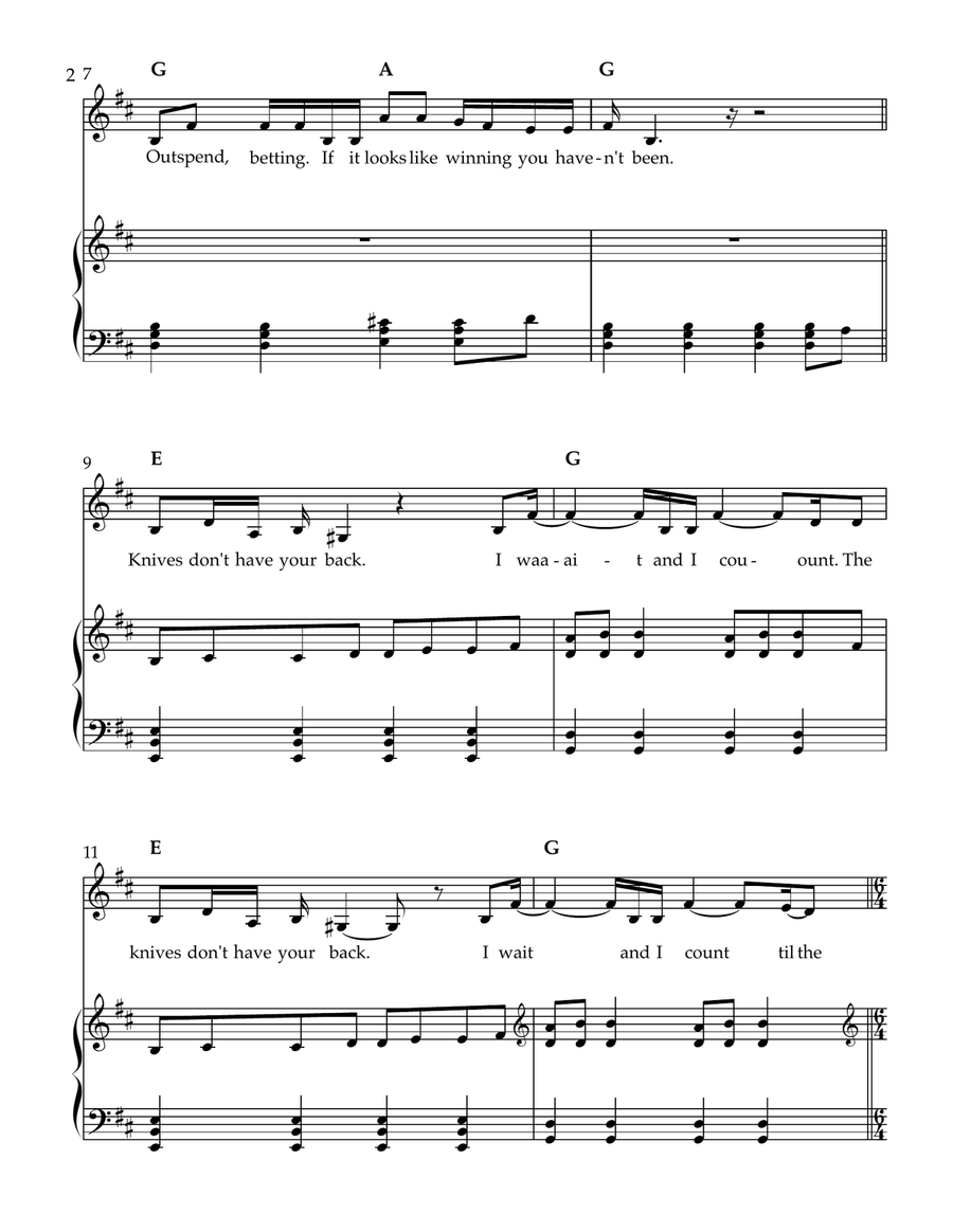The Soft Skeleton Piano, Vocal scores gallery preview page 2