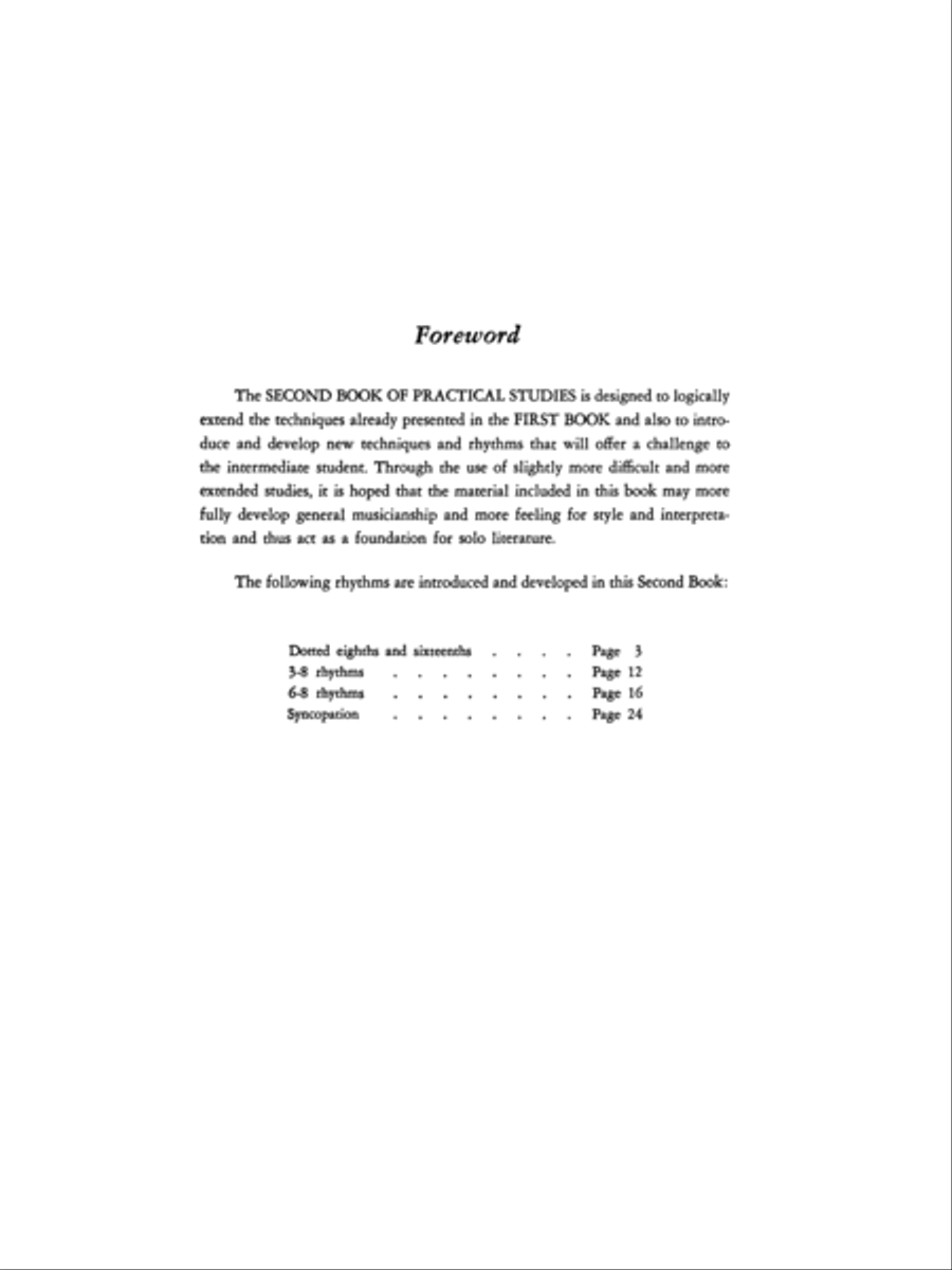 Practical Studies for French Horn, Book 2 Horn scores gallery preview page 2